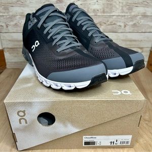 On Running Cloudflow Black/Asphalt, Men's Size 11 M, New In Box